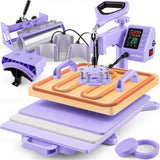 15x15 Heat Press Machine for T Shirts with 30oz Tumbler Press 8-in-1 Slide Out Easy Loading Heat