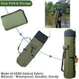 AGOOL Fishing Rod Case Pole Bag Reel Case Large Capacity Waterproof Travel Carry Bag Fishing Gifts for Men