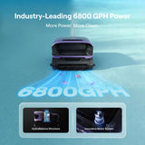 Beatbot Sora 70 Pool Vacuum Robot, 360° Top-to-Bottom Cleaning, Smart Surface Parking, 6L Capacity, 6800GPH Super Power for Above & In-Ground Pools Up to 3,200 sq. ft, Lavender Purple
