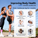 OEOP Hydrogen Water Bottle, 2200PPB in 3 Mins Hydrogen Water Generator, SPE PEM Technology, 14oz Portable Hydro Water Machine for Home, Travel, Gym | Best Health Gift for Family & Friends