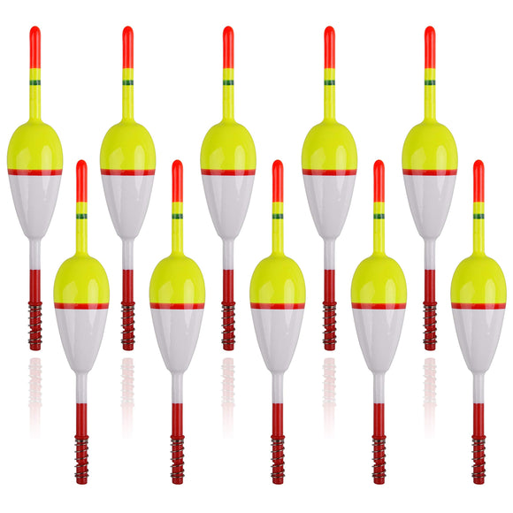 Wood Slip Bobbers Fishing Floats and Bobbers Spring Oval Stick Slip Floats SILANON