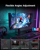 KTC 25M2 Pro 400Hz Gaming Monitor, 24.5 Inch 360Hz Gaming Monitor 1080P, Fast IPS, 1ms GTG, DAC, Adaptive Sync, Vertical Monitors w/Shielding Hood, HDMI DP, Tilt/Swivel/Pivot/Height Adjustment, VESA