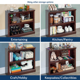 Sauder Miscellaneous Storage 2-Shelf Bookcase/ book shelf, Select Cherry