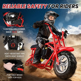 BRM40 Mini Gas Pit Bike for Teens 40cc 4-Stroke Dirt Bike for 18 MPH