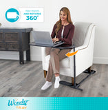 Stander Wonder Tray, Adjustable Swivel Table, Large Laptop Stand, Couch Desk