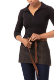 Chef Works Unisex Memphis Waitress Apron, Black, One Size