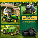 Wiltire 2 Pack 15x6.00-6nhs Lawn Mower Tire Tubeless,15x6x6 Lawn Tractor Riding Mower Turf Tire for Garden Tractors, Walk-behind Mowers, Turf Maintenance Vehicles, Golf Carts, Utility Vehicles,4 Ply