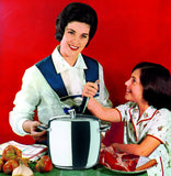 950 PRESSURE COOKER, 7-LITER,Silver MEPRA