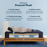 Serta Perfect Sleeper X - Prescott 14" Plush Hybrid King Mattress
