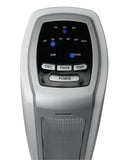 Lasko Oscillating Ceramic Tower Space Heater for Home with Overheat Protection, Timer, 22.5 Inches, Silver, 1500W, 5775