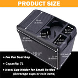 Car Trash Can Bin Waste Container Multi-Function Storage Box