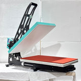 Semi-Automatic Heat Press Machine with Auto Open & Slide-Out Base – Perfect for Designers and Independent Creators