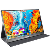 MNN 15.6" FHD 60Hz Portable Monitor USB-C HDMI IPS HDR Gaming Laptop