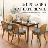 Basic Beyond Chair Cushions for Dining Chairs with Ties and Removable Cover