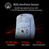 Wireless Aimpoint Gaming Mouse – Right-Handed Ergonomic, 75g, Tri-Mode Connectivity
