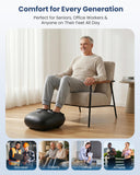 COMFIER Shiatsu Foot Massager with Heat,Vibration,Rolling Compression,FSA Eligible HSA Store,Feet Massager Machine for Plantar Fasciitis,Neuropathy Pain,Mother's Day Gifts for Women,Size up to 13“