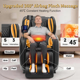 VireoNest 2026 Massage Chair Full Body, Zero Gravity Massage Chair Recliner - Upgraded 10-Point Roller, Heating, Airbags, Foot Roller, Shiatsu Full Body Massage Chairs, Gift for Parent