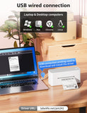 Phomemo Bluetooth Thermal Label Printer, 241BT Label Printer & 20Pcs Labels