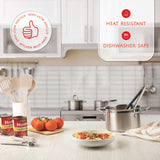 Kitchen Utensils Set, Cooking Utensil Set Kitchen Gadgets, Pots and Pans set Nonstick and Heat Resistant, 24 Pcs Nylon and Stainless Steel