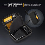 Kodak Ultra Mini Rechargeable Pocket Projector – DLP Pico Black Projector 100” Display, HDMI/USB/Micro SD, Built-in Speaker & Carrying Case