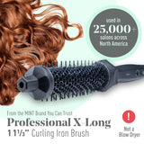 Inch Thermal Brush for Effortless Curls, Volume & Waves MINT