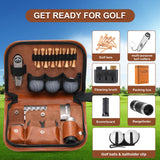 Zeceliko Golf Gifts for Men and Women - Golf Accessory Set (Including rangefinder, Golf Multi-Function Clubs + Lots More)
