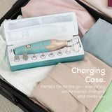 Beurer MP84 Professional Manicure & Pedicure Nail Drill Kit, 14-Piece Cordless Electric Nail File with 10 Attachments, LED Light, Adjustable Speed, Charging Storage Case