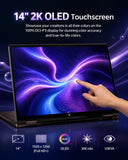HP OmniBook X Flip 14 2-in-1 Laptop, 2K OLED Touchscreen, Ryzen AI 5 430
