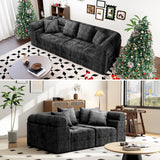 Modular Sectional Sofa Cloud Couch, No Assembly Sleeper Sofa Bed Boneless