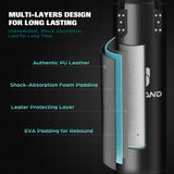 Odoland Punching Bag Set for Adults, 4FT PU Heavy Boxing Bag with 12OZ Boxing Gloves, Hand Wraps, Hanging Chains for MMA Karate Kickboxing Martial Art Home Gym Trainging - Unfilled Odoland