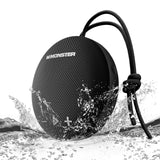 Monster 15W Bluetooth Speaker, IPX8 Shower Speaker Waterproof, Bluetooth 5.4 with Loud HD Sound and Robust Bass, Extra Long Playtime Punchy, for Home, Beaches Portable Wireless Outdoor Speakers