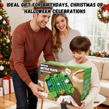 Remote Control Foosball Table Game, Mini Soccer Board Games with 3 Balls & 4 Remote Controllers, Football Tabletop Games Toy for Kids and Adults 3 4 5 6 7 8-12+Years Old - Gift for Boys Girls