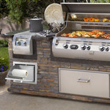Atatod Outdoor Kitchen Paper Towel Holder Drawers,17" W x 11.25" H x 8.75" D Stainless Steel BBQ Drawer Works with Your Grilling or Prep Zones for Easy & Quick Clean up