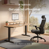 Desktronic Ergonomic Office Chair — Adjustable Desk Chair with Lumbar Support, Headrest, Armrests, Breathable Mesh Back, Height Adjustment, Comfortable Home Office Chair for Long Hours