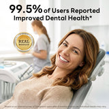 SAKYPRORAL AI Sonic Electric Toothbrush for Adults with Brushing Score & Smart Timer Display, 6-Zone Tracking, Rechargeable Whitening Brush with Soft Heads (Midnight Black)