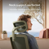 Desktronic Ergonomic Office Chair — Adjustable Desk Chair with Lumbar Support, Headrest, Armrests, Breathable Mesh Back, Height Adjustment, Comfortable Home Office Chair for Long Hours