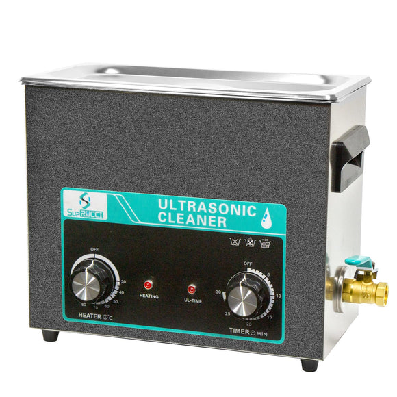Sonic Parts Cleaner Machine with Heater Timer for Cleaning 3D Resin Printed SupRUCCI