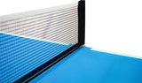 Butterfly Family Mini Ping Pong Table -1 Piece Portable Ping Pong Table for Tailgating Games - 2ft Height - Great Ping Pong Table for Families - Adjust Angles for Slower Play