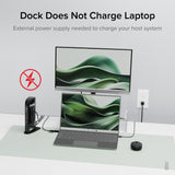 Plugable Universal Laptop Docking Station Dual HDMI Monitor for Windows and Mac (Driver Required
