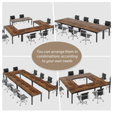 Tribesigns 6.5 FT Conference Room Table, 78.74" W x 27.56" D Large Office Conference Table