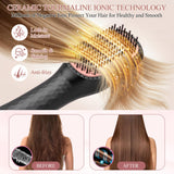 Hair Dryer Brush Blow Dryer Brush Straightener, 4-in-1 Professional 1200W Ionic Hot Air Brush Styler with Ceramic & Tourmaline Technology, One Step Hair Dryer & Styler Volumizer for All Hair Types