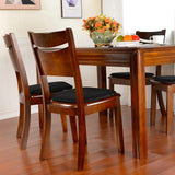 Dining Chair Cushions 4 Pack, Non Slip Indoor Chair Pads, U-Shaped Kitchen Seat Cushions