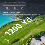 Martalk Golf Rangefinder with Slope, 1200 Yards Laser Range Finder Golfing, 7X Magnification