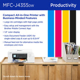 Wireless Color Inkjet All-in-One Printer with 1.8” Color Display and Manual Feed Slot | Includes Refresh Subscription Trial