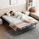 75"×54" Folding Bed with Adult Mattress