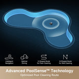 DREAME Z1 Pro Cordless Robotic Pool Cleaner, LiFi Remote Control, 8000 GPH Suction, Waterline Horizontal Cleaning, Auto-Retrieval, Automatic Pool Vacuum for Above & In-Ground Pools, Haze Silver