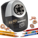 Bostitch Office Heavy Duty Electric Pencil Sharpener, Classroom, Silver