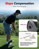 REDTIGER Golf Rangefinder, 7X Magnification 1200 Yards Laser Range Finder with Slope, Built-in Magnetic Bracket