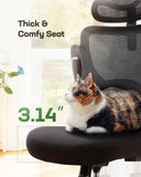 Marsail Ergonomic Office Chair: Office Desk Chair with High Back Mesh and Adjustable