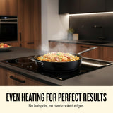 Alva Maestro 9-Piece Ceramic Nonstick Cookware Set – Made Without PTFE, PFOA, PFAS, Non-Toxic Pots & Pans with Lids – Induction & Oven Safe to 400°F